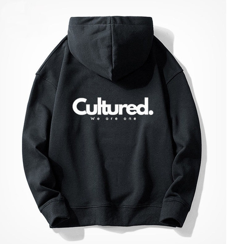 Cultured. "We Are One" Hoodie Back Print