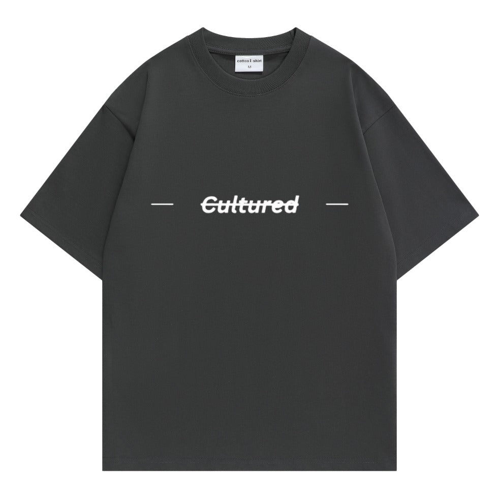 Cultured. Strikethrough T-Shirt