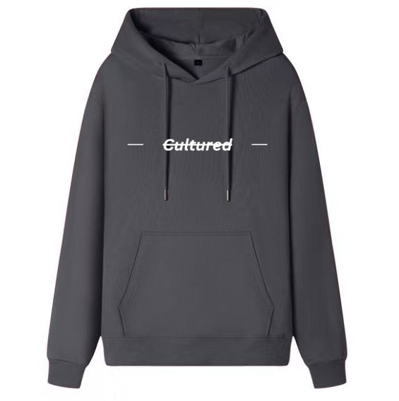 Cultured. Strikethrough Hoodie