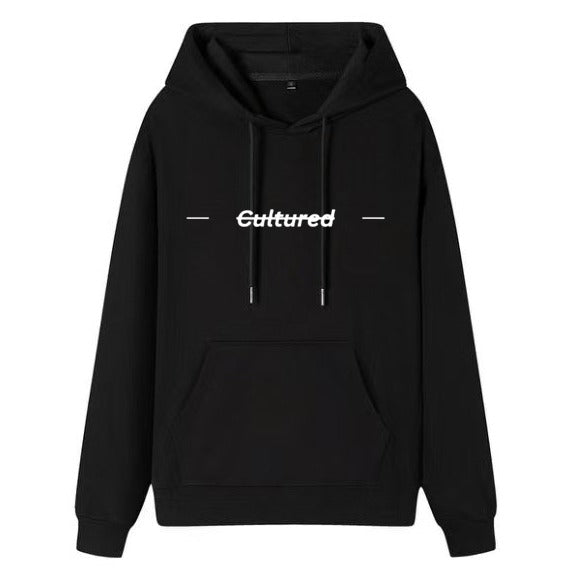 Cultured. Strikethrough Hoodie