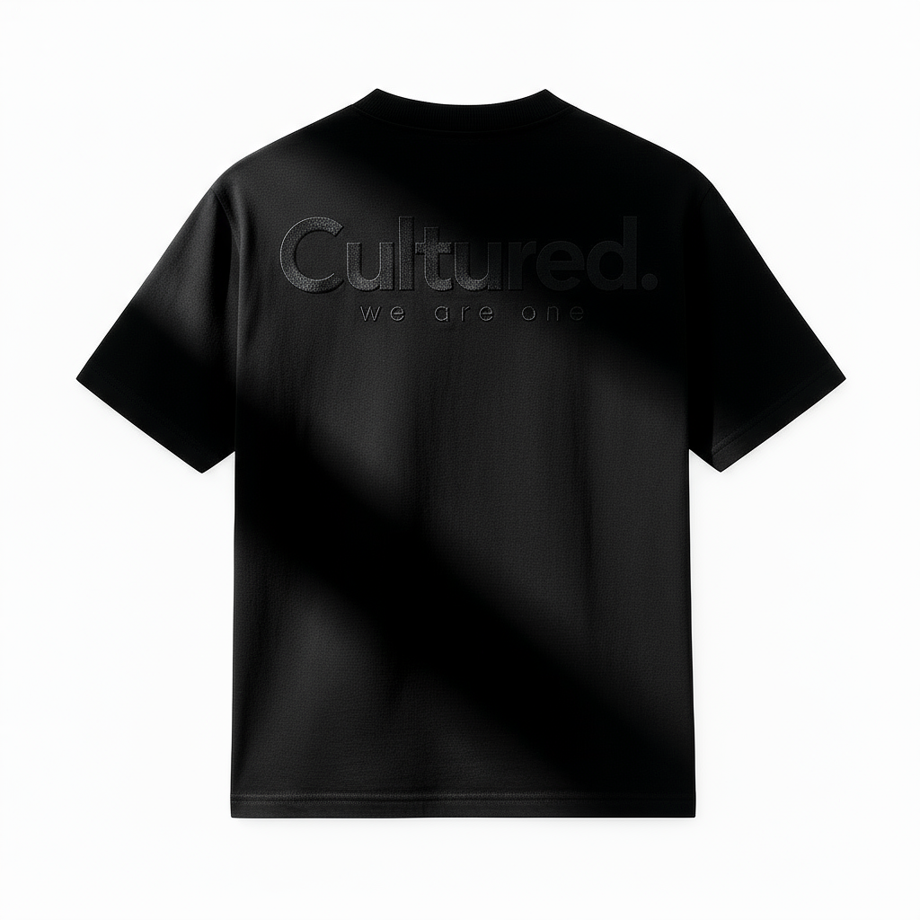 Black/Black back with dramatic lighting